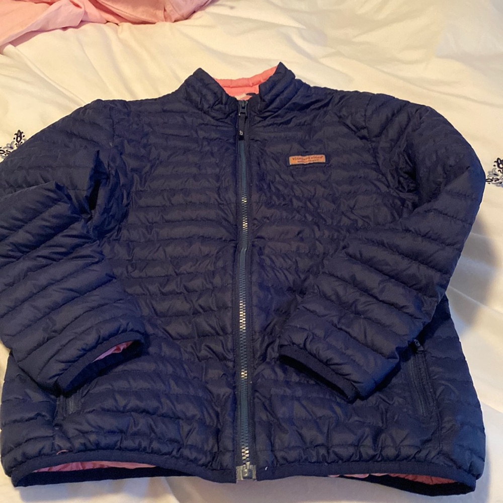 Vineyard Vines puffer lightweight size large (14)